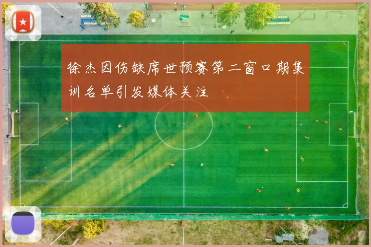 徐杰因伤缺席世预赛第二窗口期集训名单引发媒体关注